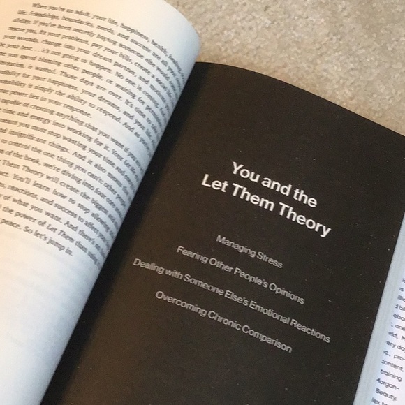 The Let Them Theory, by Mel Robbins, Hardcover Book - Picture 6 of 9